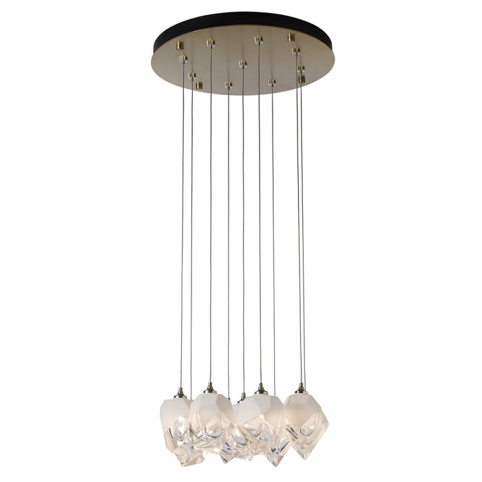 Hubbardton Forge - 131140-SKT-LONG-86-WP0754 - LED Pendant - Chrysalis - Modern Brass
