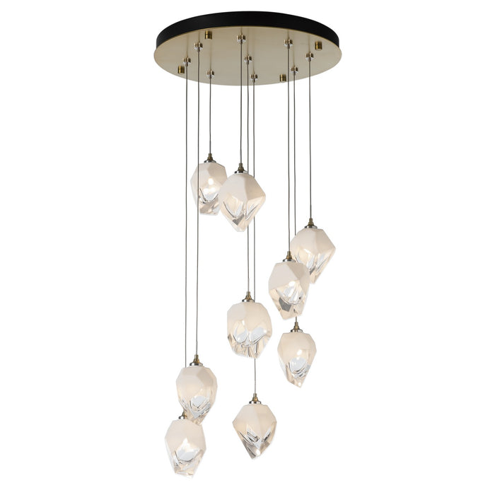 Hubbardton Forge - 131140-SKT-LONG-86-WP0754 - LED Pendant - Chrysalis - Modern Brass