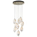 Hubbardton Forge - 131140-SKT-LONG-86-WP0754 - LED Pendant - Chrysalis - Modern Brass