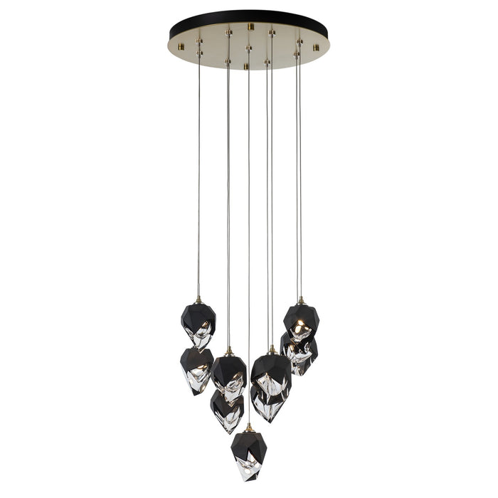 Hubbardton Forge - 131140-SKT-LONG-86-BP0754 - LED Pendant - Chrysalis - Modern Brass