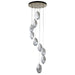 Hubbardton Forge - 131141-SKT-LONG-86-WP0755 - LED Pendant - Chrysalis - Modern Brass