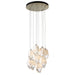Hubbardton Forge - 131141-SKT-LONG-86-WP0755 - LED Pendant - Chrysalis - Modern Brass
