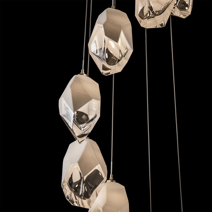 Hubbardton Forge - 131141-SKT-LONG-86-WP0755 - LED Pendant - Chrysalis - Modern Brass