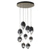 Hubbardton Forge - 131142-SKT-LONG-86-BP0756 - LED Pendant - Chrysalis - Modern Brass