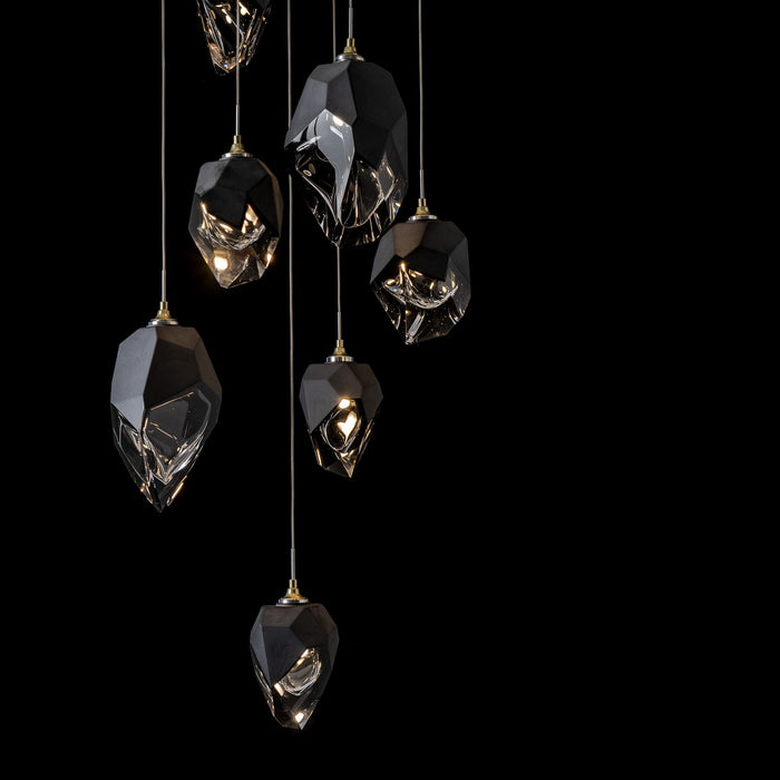 Hubbardton Forge - 131142-SKT-LONG-86-BP0756 - LED Pendant - Chrysalis - Modern Brass
