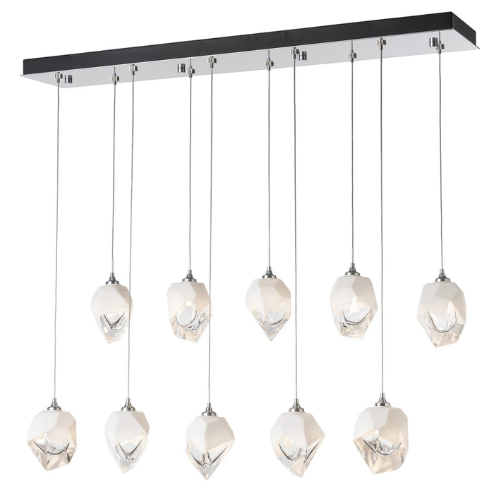 Hubbardton Forge - 131143-SKT-LONG-85-WP0754 - LED Pendant - Chrysalis - Sterling