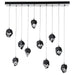 Hubbardton Forge - 131143-SKT-LONG-85-BP0754 - LED Pendant - Chrysalis - Sterling