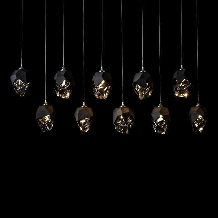 Hubbardton Forge - 131143-SKT-LONG-85-BP0754 - LED Pendant - Chrysalis - Sterling