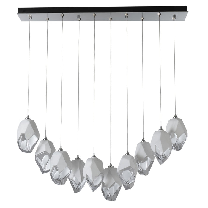 Hubbardton Forge - 131144-SKT-LONG-85-WP0755 - LED Pendant - Chrysalis - Sterling