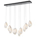 Hubbardton Forge - 131144-SKT-LONG-85-WP0755 - LED Pendant - Chrysalis - Sterling