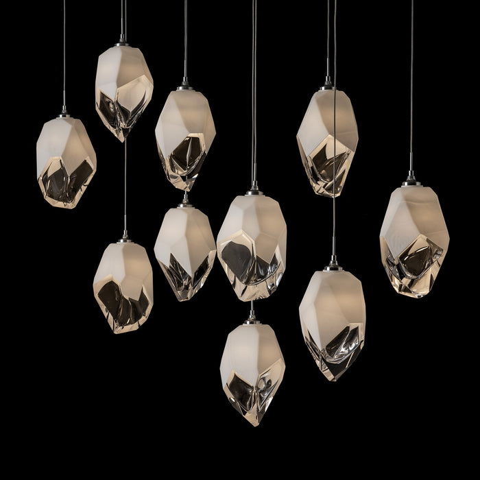 Hubbardton Forge - 131144-SKT-LONG-85-WP0755 - LED Pendant - Chrysalis - Sterling