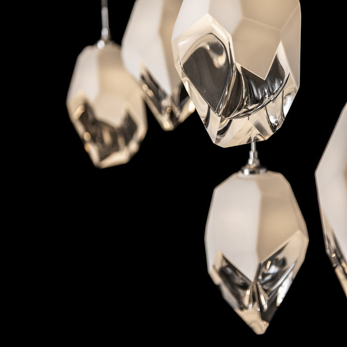 Hubbardton Forge - 131144-SKT-LONG-85-WP0755 - LED Pendant - Chrysalis - Sterling