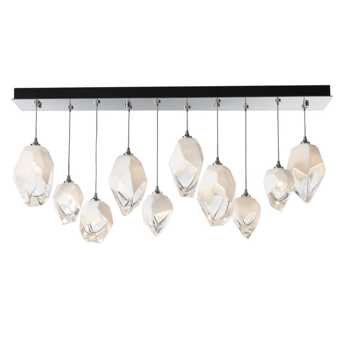 Hubbardton Forge - 131145-SKT-LONG-85-WP0756 - LED Pendant - Chrysalis - Sterling