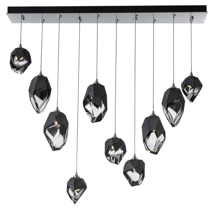 Hubbardton Forge - 131145-SKT-LONG-85-BP0756 - LED Pendant - Chrysalis - Sterling