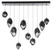 Hubbardton Forge - 131145-SKT-LONG-85-BP0756 - LED Pendant - Chrysalis - Sterling