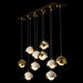 Hubbardton Forge - 131205-SKT-STND-86-02-GG0711 - LED Pendant - Brooklyn - Modern Brass
