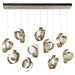 Hubbardton Forge - 131208-SKT-STND-86-GG0711 - LED Pendant - Riza - Modern Brass