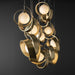 Hubbardton Forge - 131208-SKT-STND-86-GG0711 - LED Pendant - Riza - Modern Brass