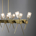 Hubbardton Forge - 131525-SKT-MULT-86-YC0369 - LED Pendant - Echo - Modern Brass