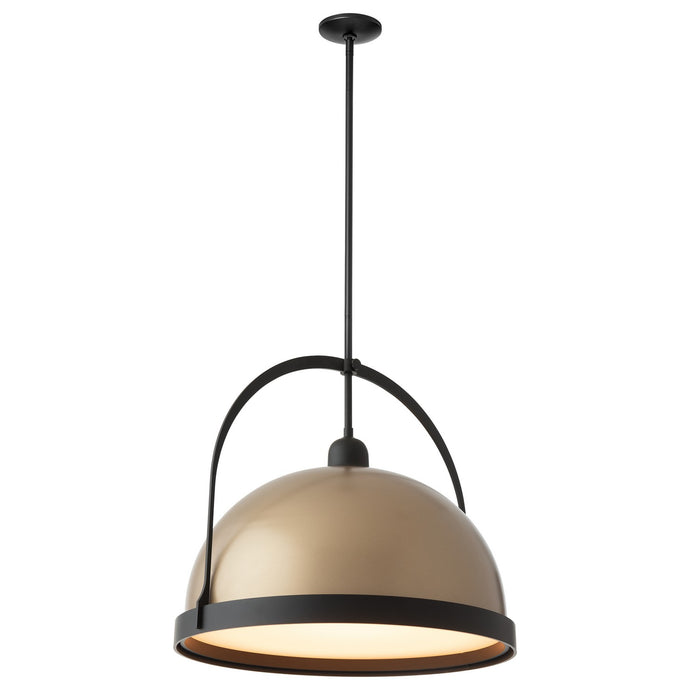Hubbardton Forge - 137462-SKT-MULT-10-84 - One Light Pendant - Atlas - Black