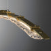 Hubbardton Forge - 137586-LED-STND-86-ZM0749 - LED Pendant - Glissade - Modern Brass