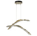 Hubbardton Forge - 137587-LED-STND-86-ZM0749 - LED Pendant - Glissade - Modern Brass