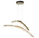 Hubbardton Forge - 137587-LED-STND-86-ZM0749 - LED Pendant - Glissade - Modern Brass
