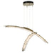 Hubbardton Forge - 137587-LED-STND-86-ZM0749 - LED Pendant - Glissade - Modern Brass