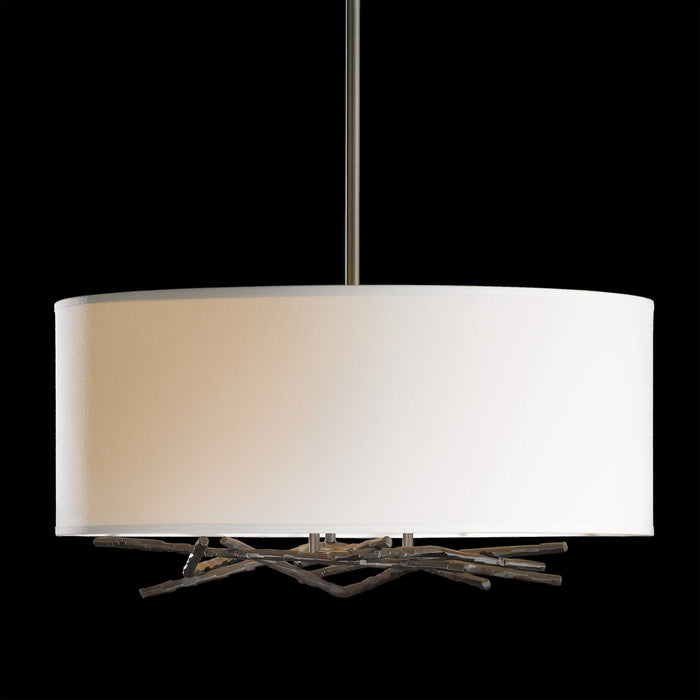 Hubbardton Forge - 137665-SKT-MULT-07-SF2201 - Three Light Pendant - Brindille - Dark Smoke