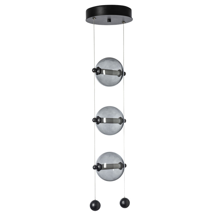 Hubbardton Forge - 139059-LED-STND-10-YL0668 - LED Pendant - Abacus - Black