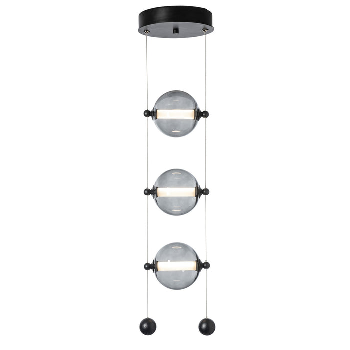 Hubbardton Forge - 139059-LED-STND-10-YL0668 - LED Pendant - Abacus - Black