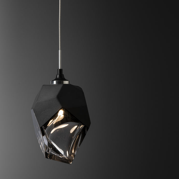 Hubbardton Forge - 161188-SKT-STND-10-BP0754 - LED Pendant - Chrysalis - Black