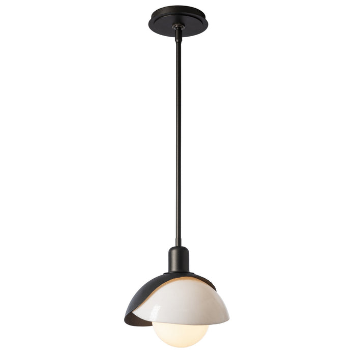Hubbardton Forge - 181184-SKT-MULT-14-BB0757 - One Light Pendant - Brooklyn - Oil Rubbed Bronze