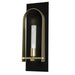 Hubbardton Forge - 201070-SKT-10-86-FD0462 - One Light Wall Sconce - Triomphe - Black