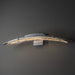 Hubbardton Forge - 202221-LED-85-ZM0751 - LED Bath Sconce - Glissade - Sterling