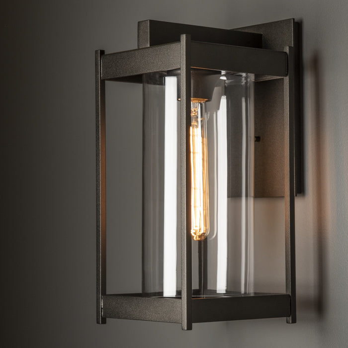 Hubbardton Forge - 302021-SKT-14-ZM0730 - One Light Outdoor Wall Sconce - Cela - Coastal Oil Rubbed Bronze