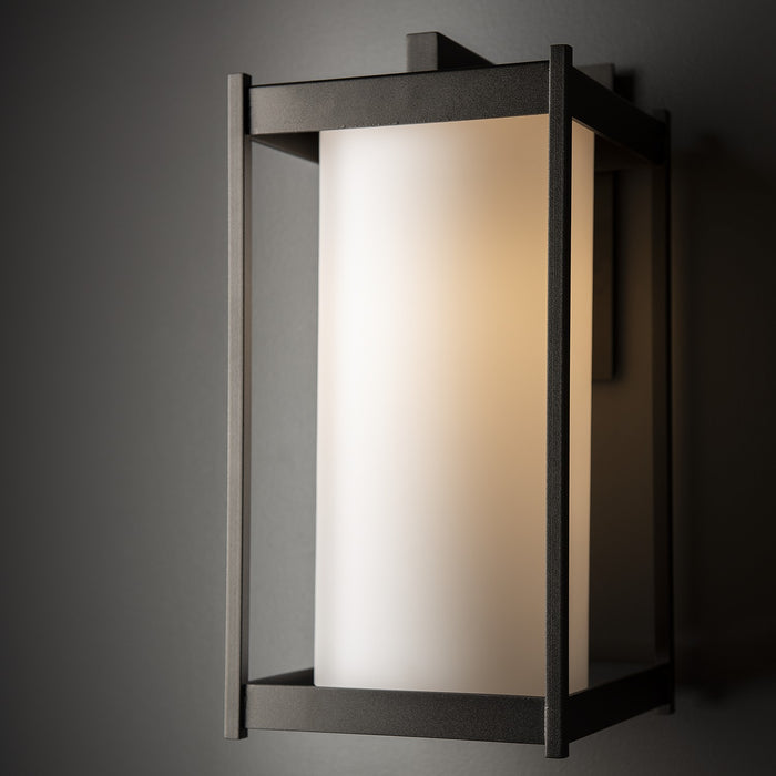 Hubbardton Forge - 302023-SKT-14-GG0731 - One Light Outdoor Wall Sconce - Cela - Coastal Oil Rubbed Bronze
