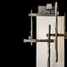 Hubbardton Forge - 302581-SKT-78-GG0093 - One Light Outdoor Wall Sconce - Tura - Coastal Burnished Steel