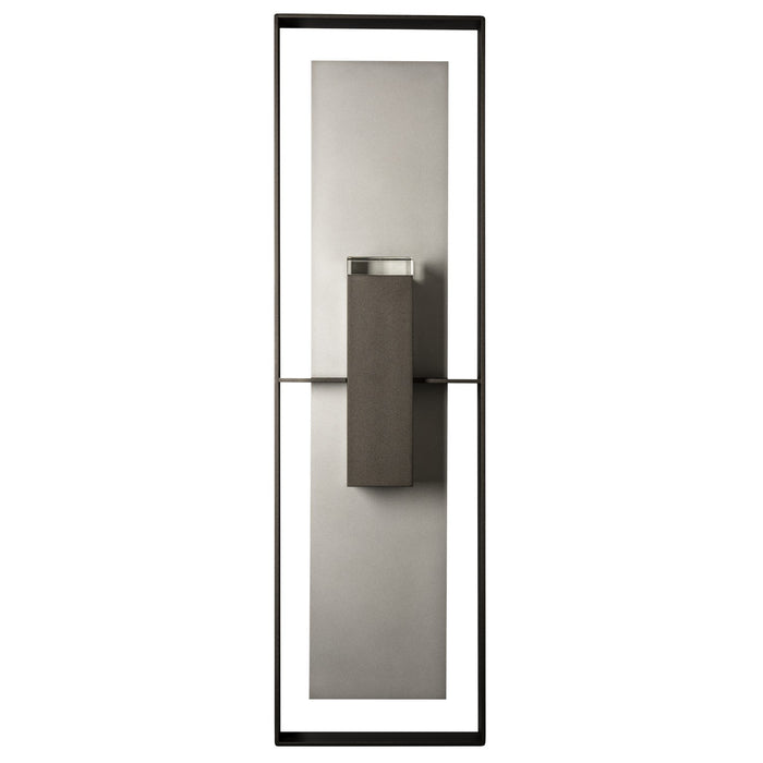 Hubbardton Forge - 302608-SKT-14-78-ZM0736 - Two Light Outdoor Wall Sconce - Shadow Box - Coastal Oil Rubbed Bronze