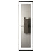 Hubbardton Forge - 302608-SKT-14-78-ZM0736 - Two Light Outdoor Wall Sconce - Shadow Box - Coastal Oil Rubbed Bronze
