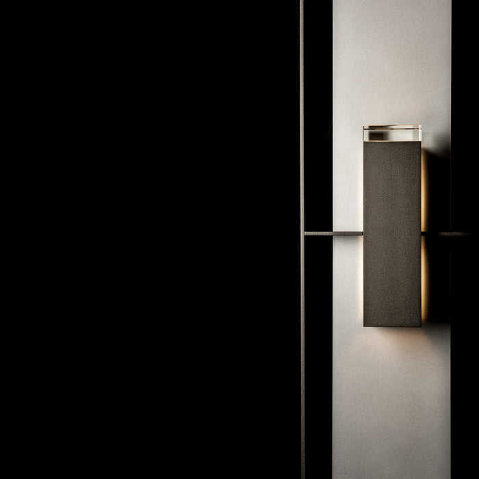 Hubbardton Forge - 302608-SKT-14-78-ZM0736 - Two Light Outdoor Wall Sconce - Shadow Box - Coastal Oil Rubbed Bronze