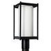 Hubbardton Forge - 342021-SKT-80-GG0732 - One Light Outdoor Post Mount - Cela - Coastal Black