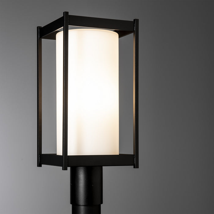 Hubbardton Forge - 342021-SKT-80-GG0732 - One Light Outdoor Post Mount - Cela - Coastal Black