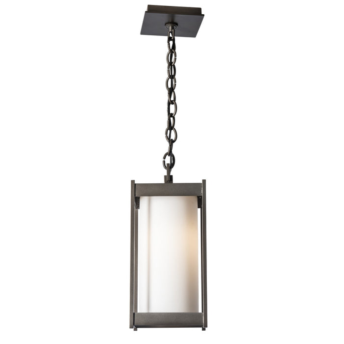 Hubbardton Forge - 362021-SKT-80-GG0730 - One Light Outdoor Lantern - Cela - Coastal Black