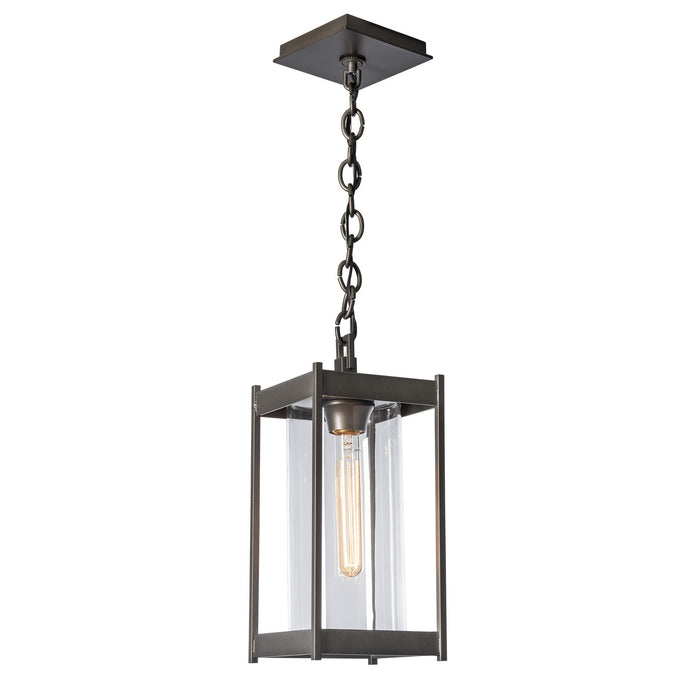 Hubbardton Forge - 362021-SKT-80-ZM0730 - One Light Outdoor Lantern - Cela - Coastal Black