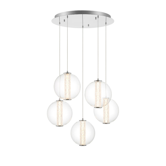 Eurofase - 45737-015 - LED Pendant - Atomo - Chrome