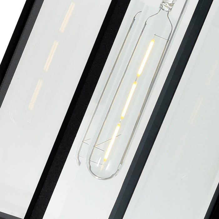 CWI Lighting - 1695P7-1-101 - One Light Outdoor Hanging Lantern - Windsor - Black