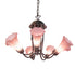 Meyda Tiffany - 251576 - Seven Light Chandelier - Pond Lily - Mahogany Bronze