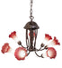 Meyda Tiffany - 251577 - Seven Light Chandelier - Pink/White - Mahogany Bronze