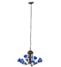 Meyda Tiffany - 251581 - Seven Light Chandelier - Blue - Mahogany Bronze